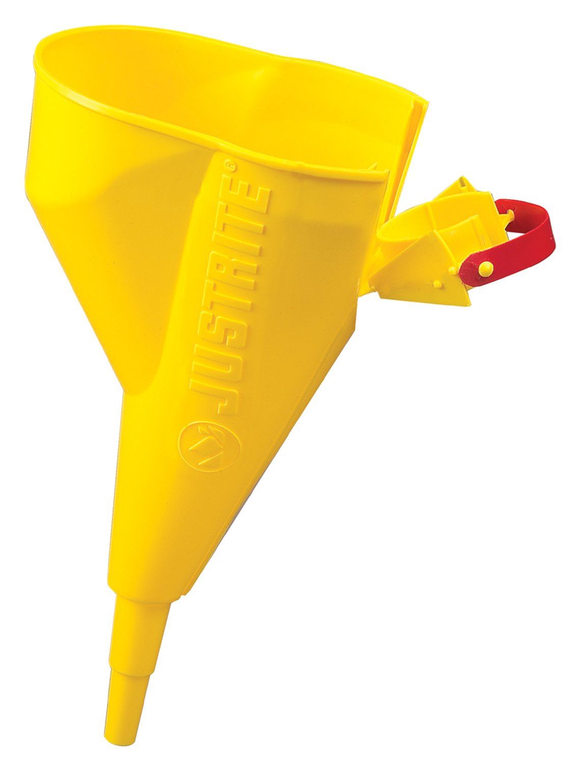Justrite Funnel for Type 1 Gas Safety Cans, 0.5"x11.25" Yellow
