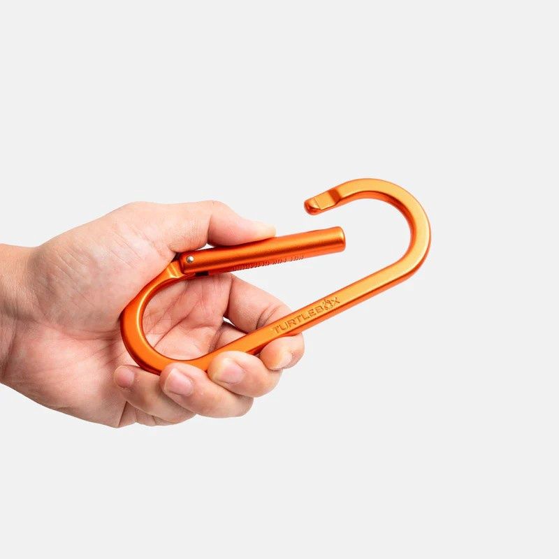 Turtlebox Carabiner, Blaze Orange