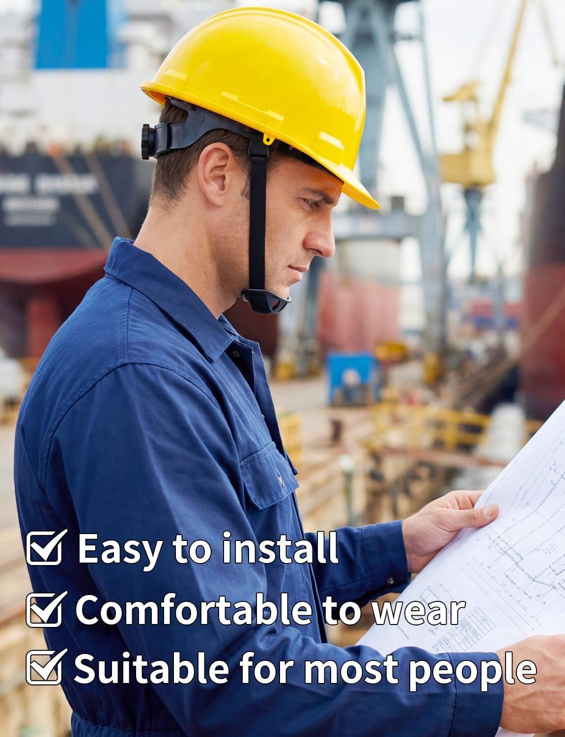 Universal Hard Hat Chin Strap