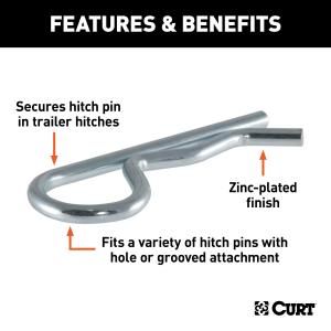 Curt Replacement Hitch Clip