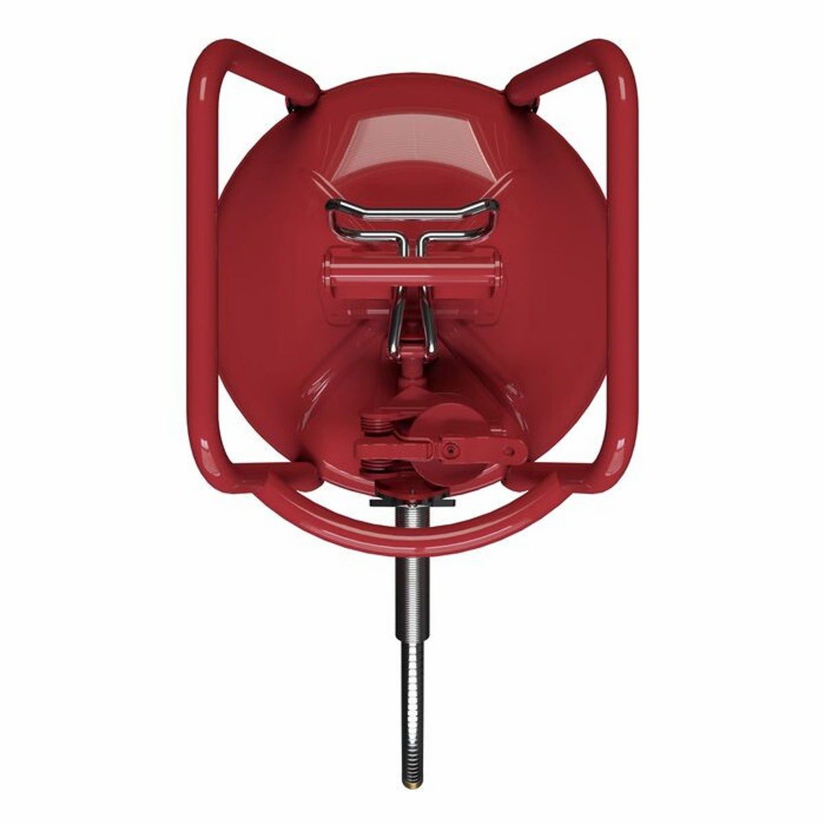 Justrite DOT Transport Steel Safety Can, 5/8" Hose, Type II, Accuflow™, Red