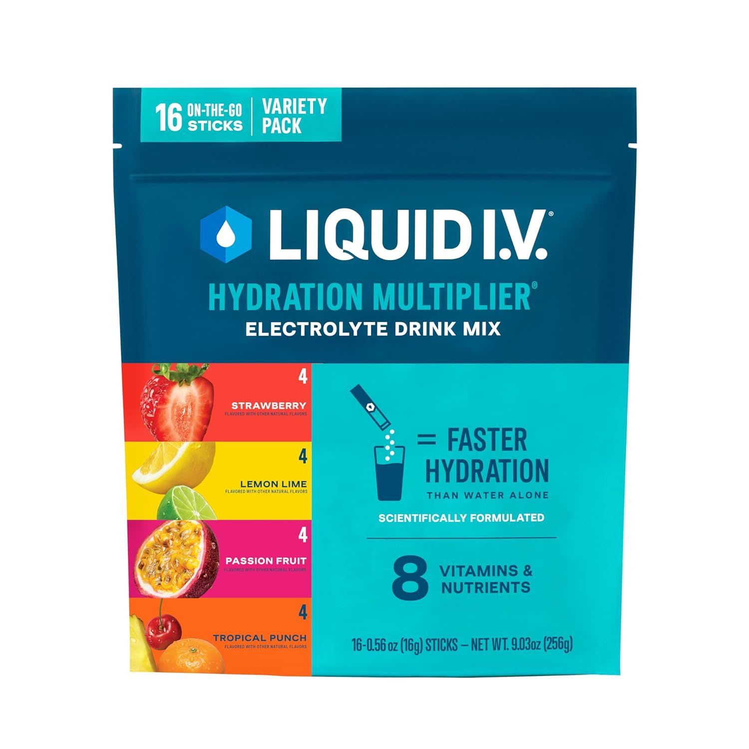 Liquid I.V.® Electrolyte Packets- Individual