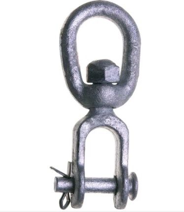 USCC Galvanized Jaw &amp; Eye Swivel - Carbon Steel - 1"