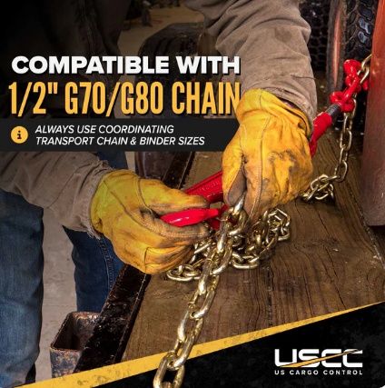 USCC 1/2" Ratchet Chain Binder