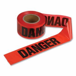 Anchor Economy Barrier Tape, 3 in x 1000 ft, Red, Danger