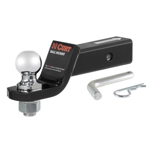 CURT Loaded Ball Mount, 2" Shank, 2" Ball