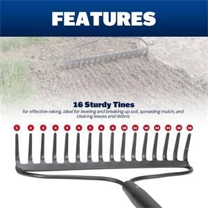 Marshalltown PROSCAPE™ 16-Tine Bow Rake