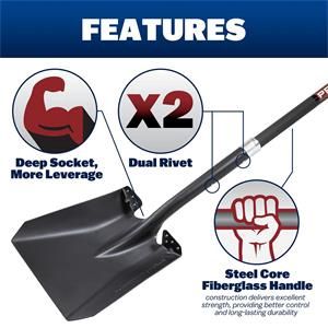 Marshalltown PROSCAPE™ 14-Gauge Shovel
