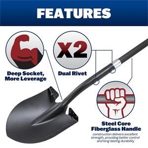Marshalltown PROSCAPE™ 14-Gauge Shovel