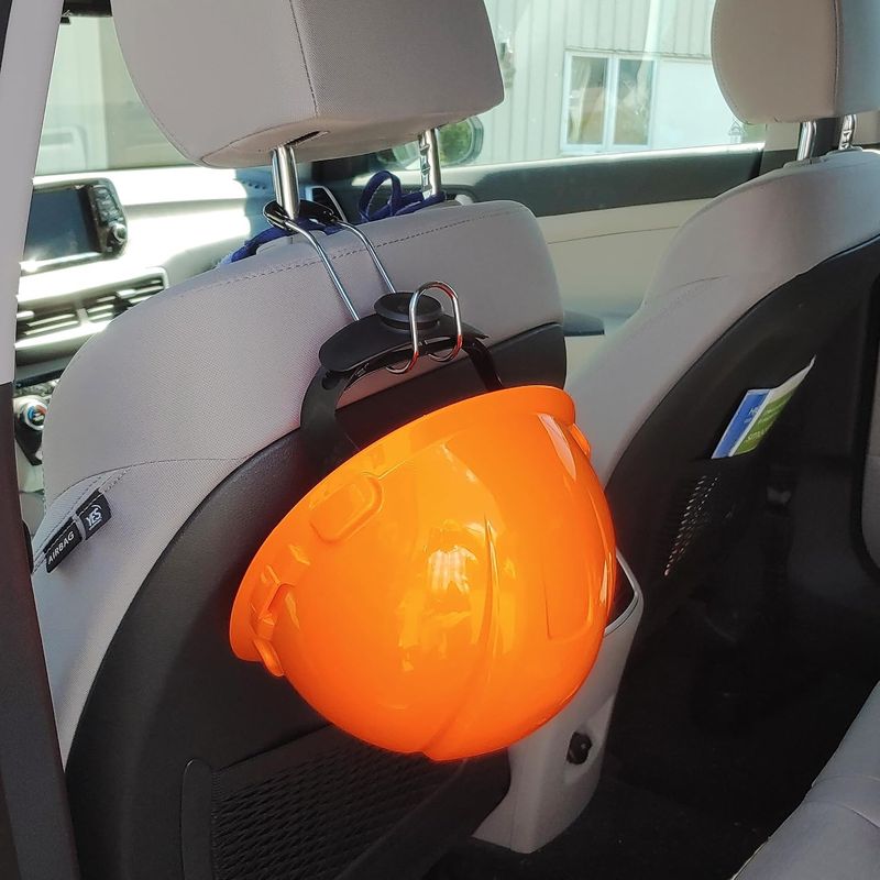 Hard Hat Hook for Truck