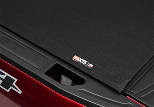 TruXedo Pro X15 Soft Roll-Up Tonneau Cover , Black