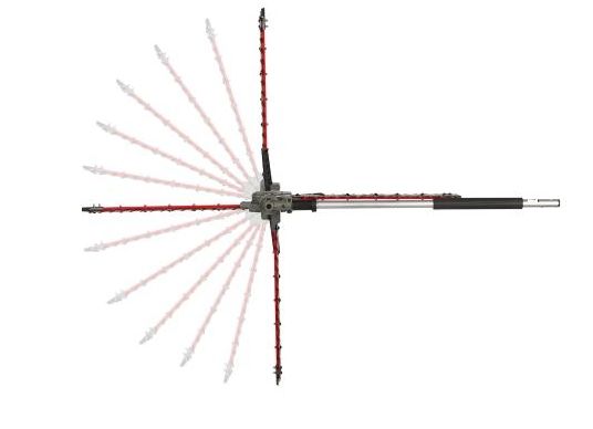 Milwaukee M18 Quik-Lok Articulating Hedge Trimmer Attachment