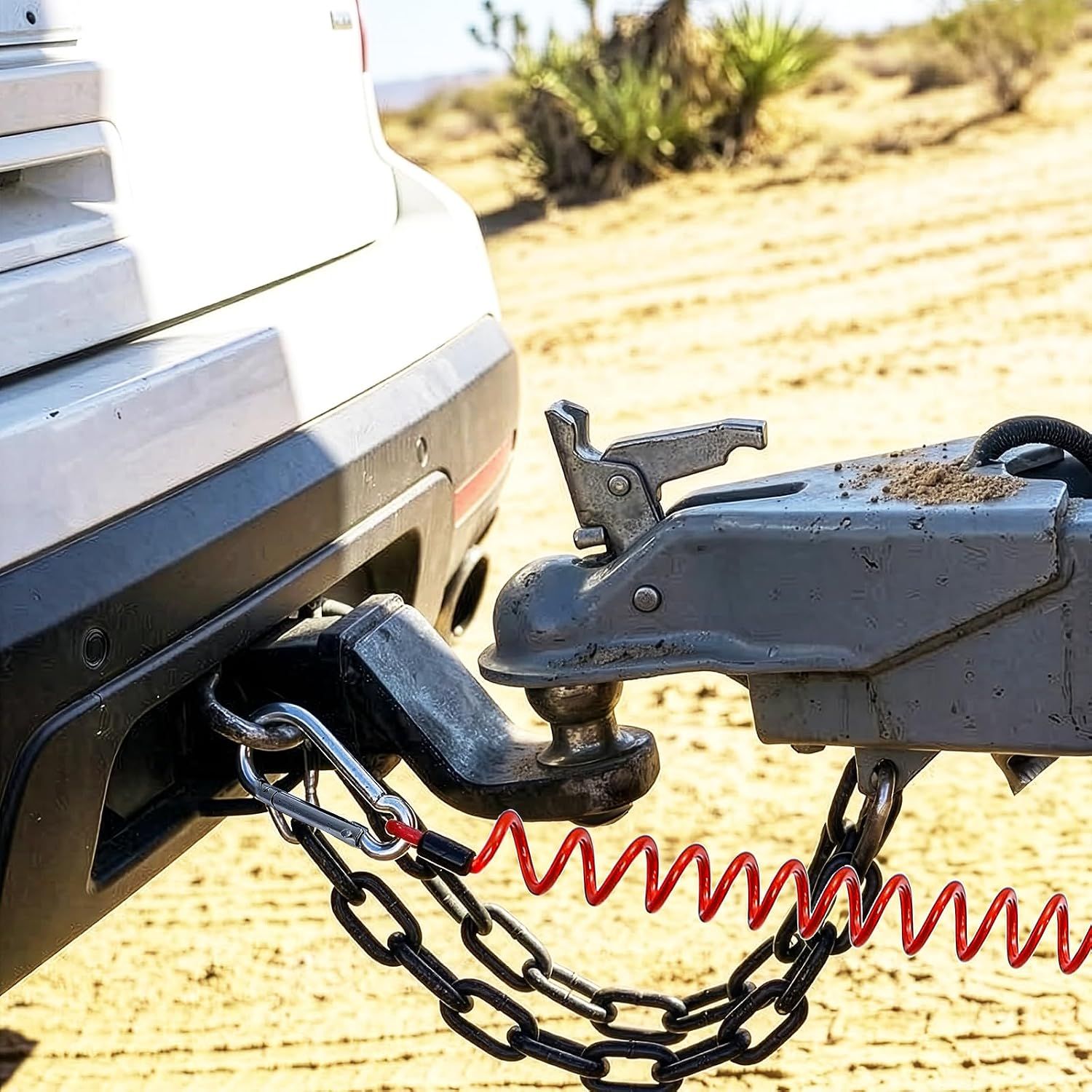 ZEAYEA 6FT Breakaway Trailer Cable
