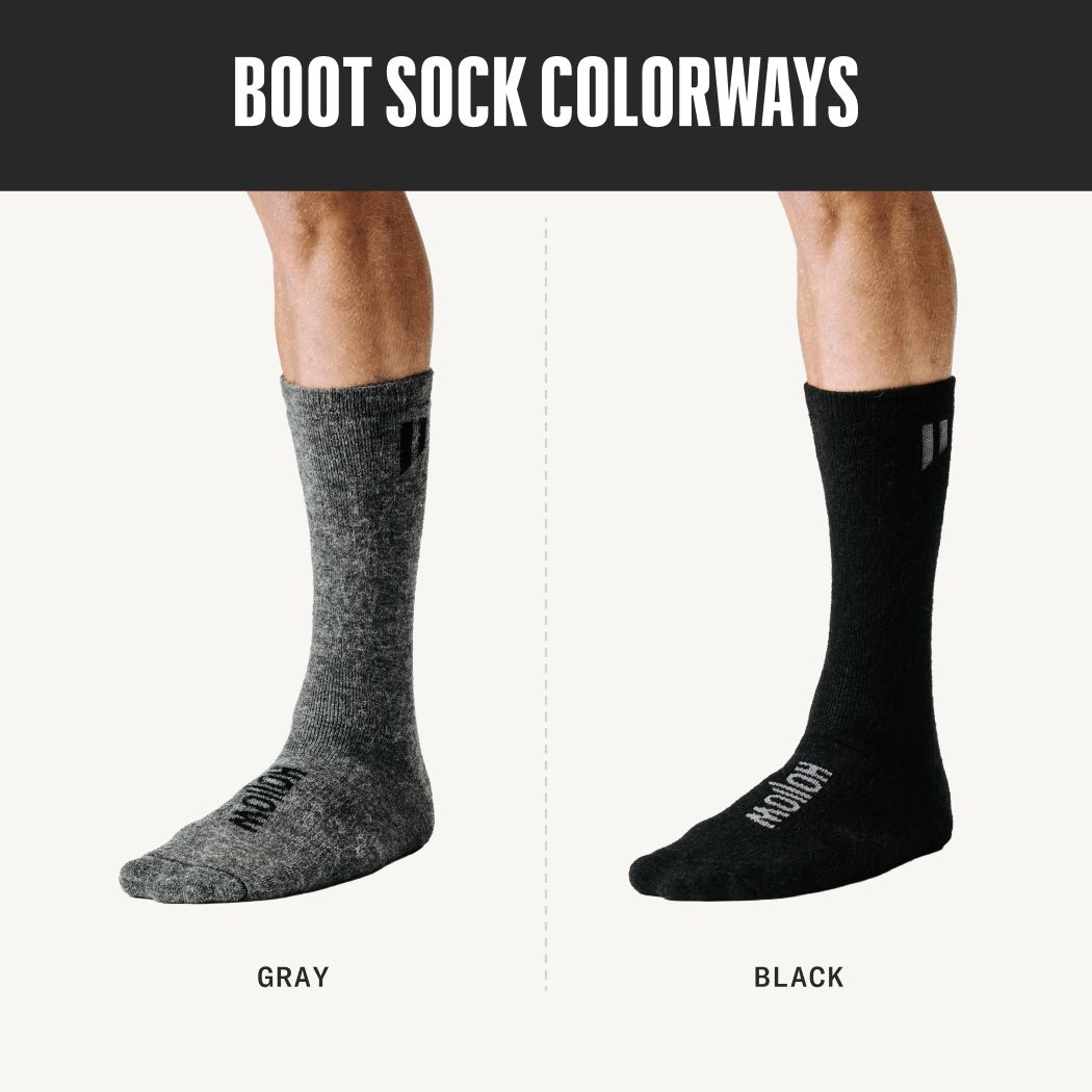 Alpaca Boot Socks