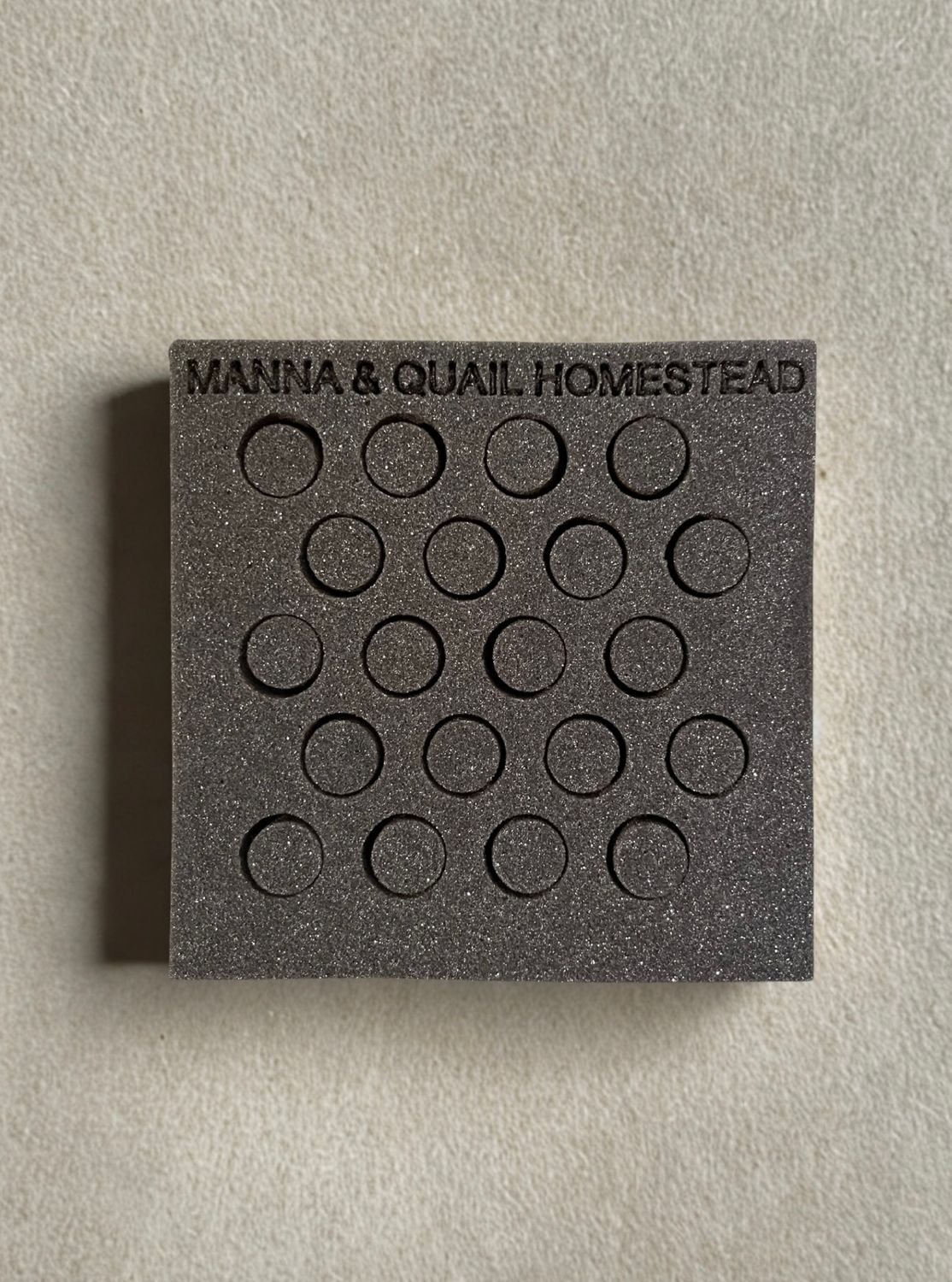 Branded Quail Foam Shippers