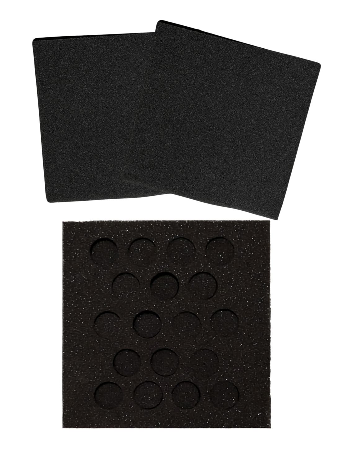18-Hole Quail Egg Foam Shipper Set (7x7)