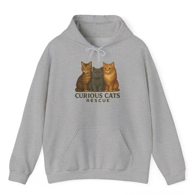 Curious Cats Rescue Hoodie