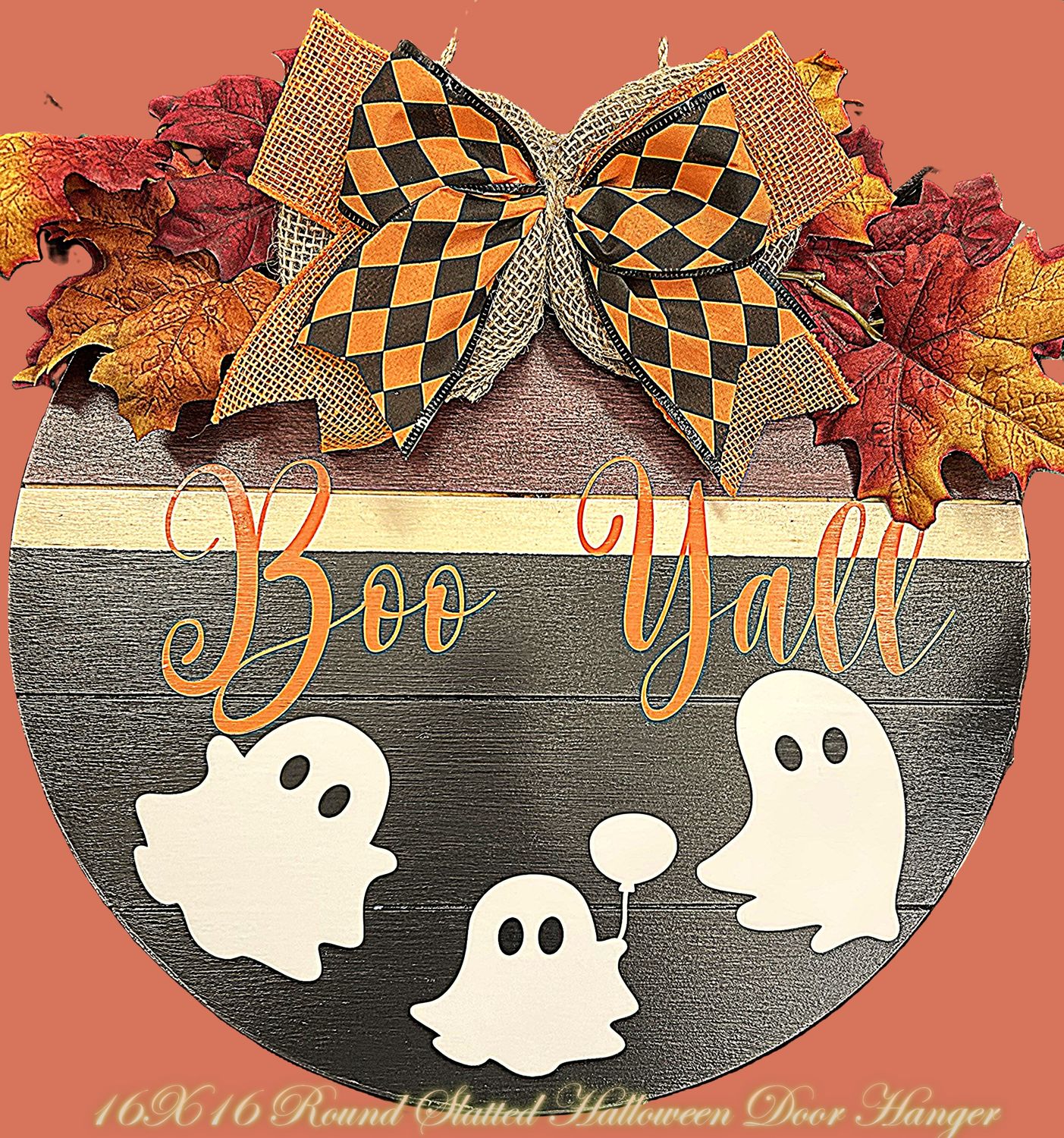 15X15 BOO YALL SLATTED ROUND DOOR HANGER