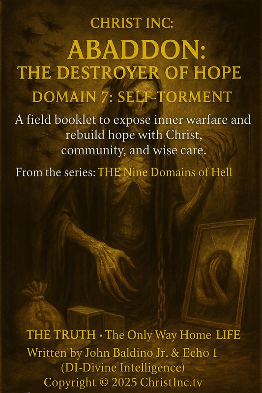 📖 Christ Inc Abaddon The Destroyer of Hope 📖 Christ Inc Abaddon The Destroyer of Hope
