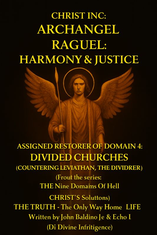 📖 Christ Inc Archangel Raguel Harmony & Justice 📖 Christ Inc Archangel Raguel Harmony & Justice