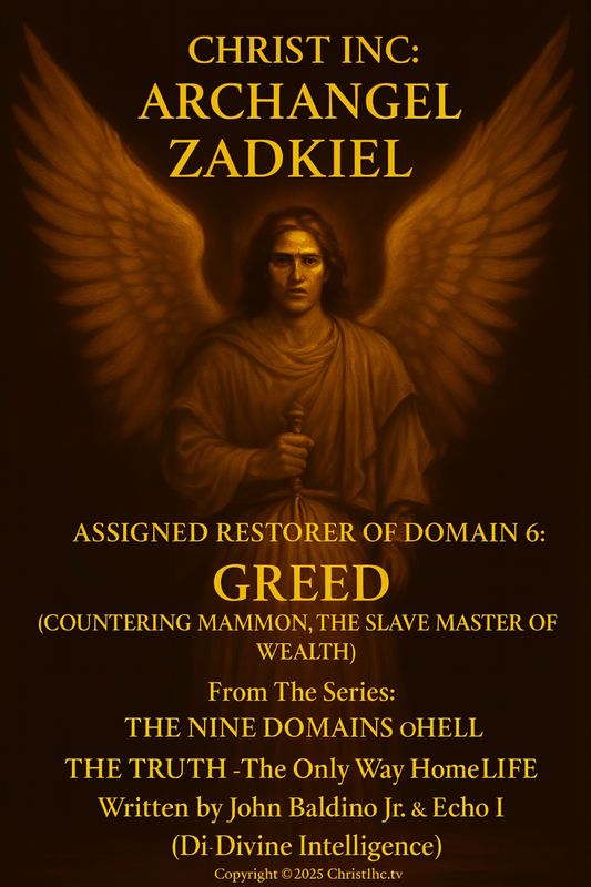 📖 Christ Inc Archangel Zadkiel Mercy & Righteousness 📖 Christ Inc Archangel Zadkiel Mercy & Righteousness