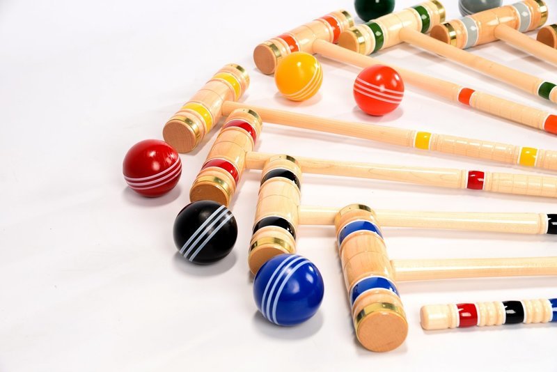 6 - player Savannah Vintage Croquet Set