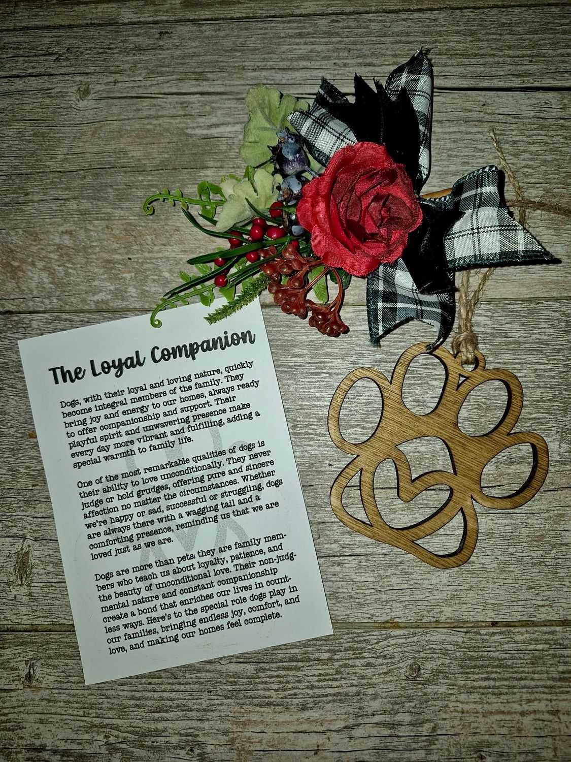 The Loyal Companion Keepsake The Loyal Companion Keepsake
