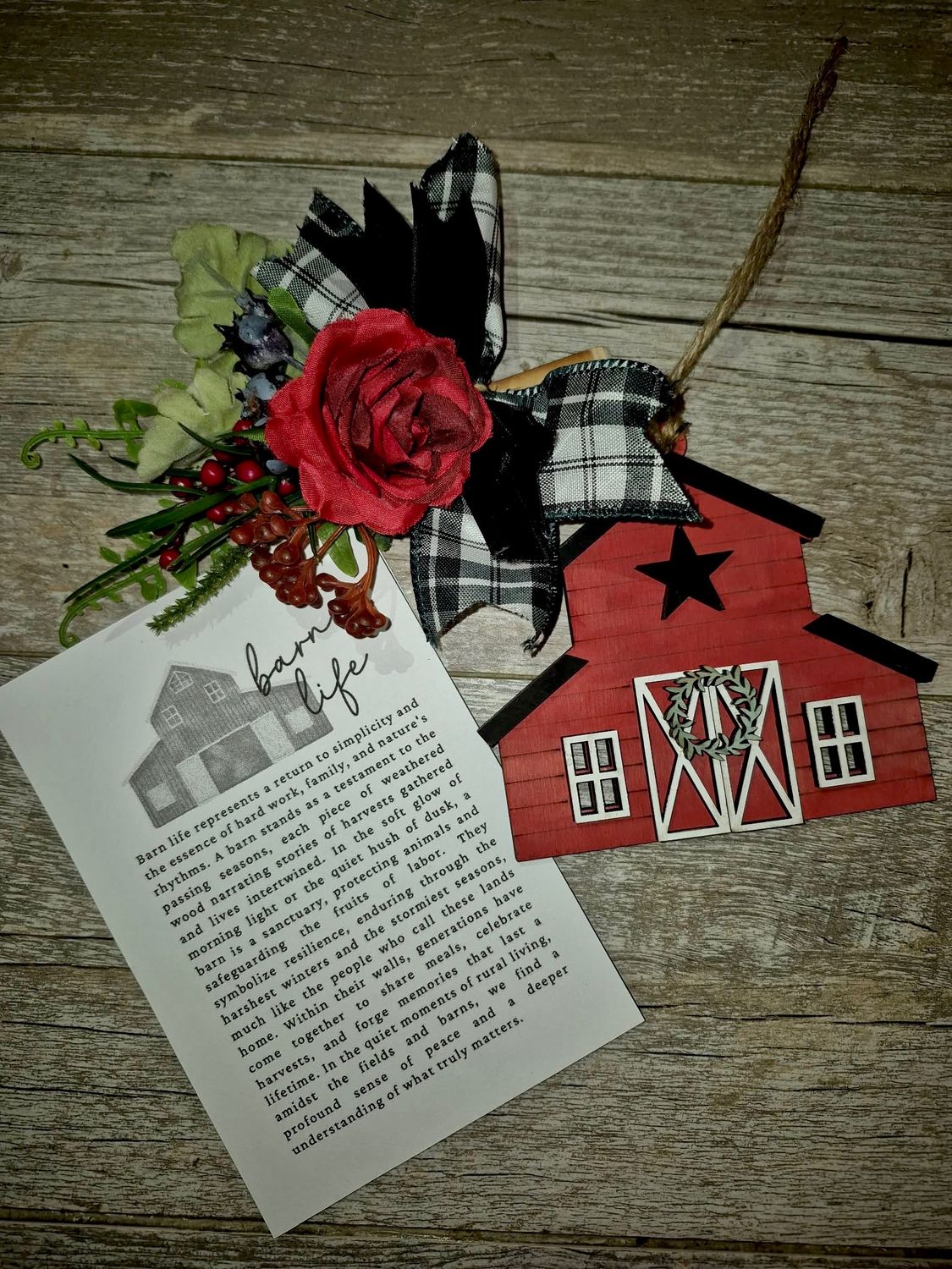 Barn Life Keepsake Barn Life Keepsake