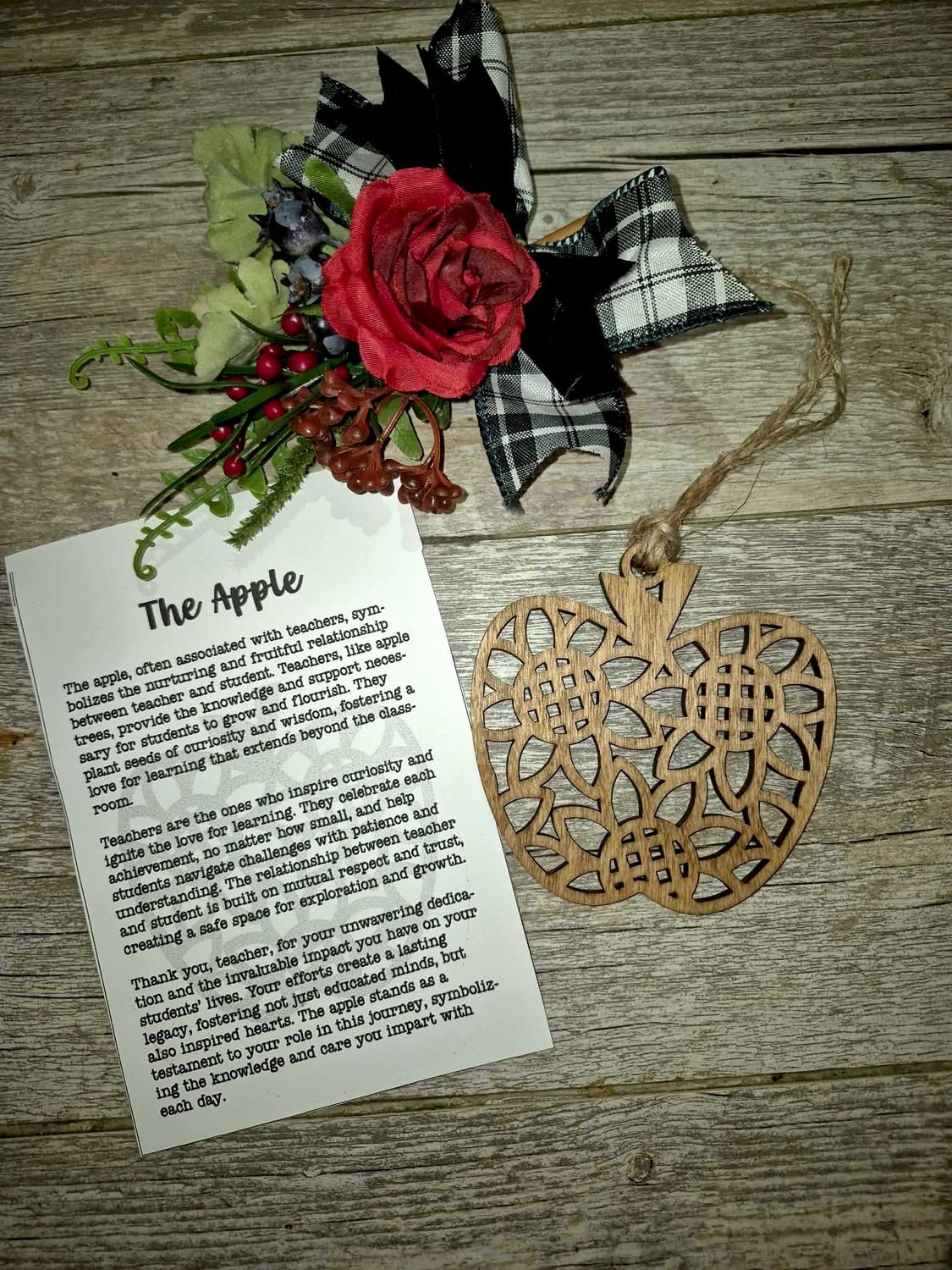 The Apple Teachers Keepsake 🍎