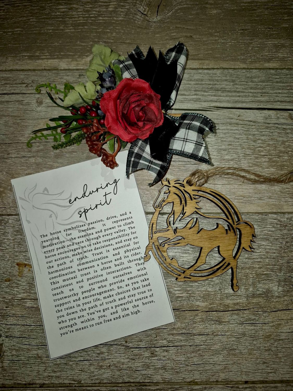 Enduring Spirit Horse Keepsake Enduring Spirit Horse Keepsake