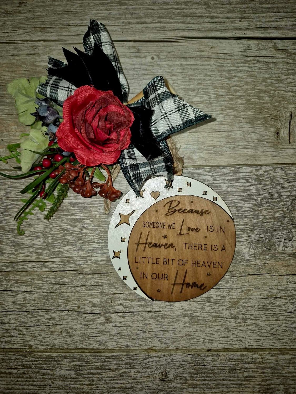 A Little Bit of Heaven Memorial Keepsake A Little Bit of Heaven Memorial Keepsake