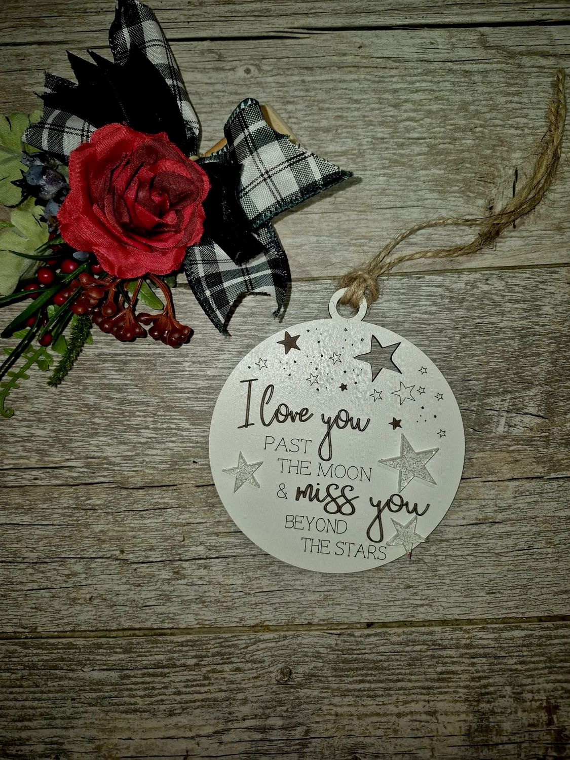 Past the Moon, Beyond the Stars Memorial Keepsake Past the Moon, Beyond the Stars Memorial Keepsake