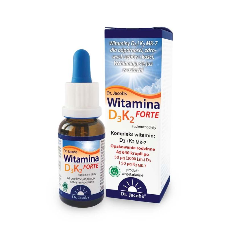 Witamina D3K2 FORTE