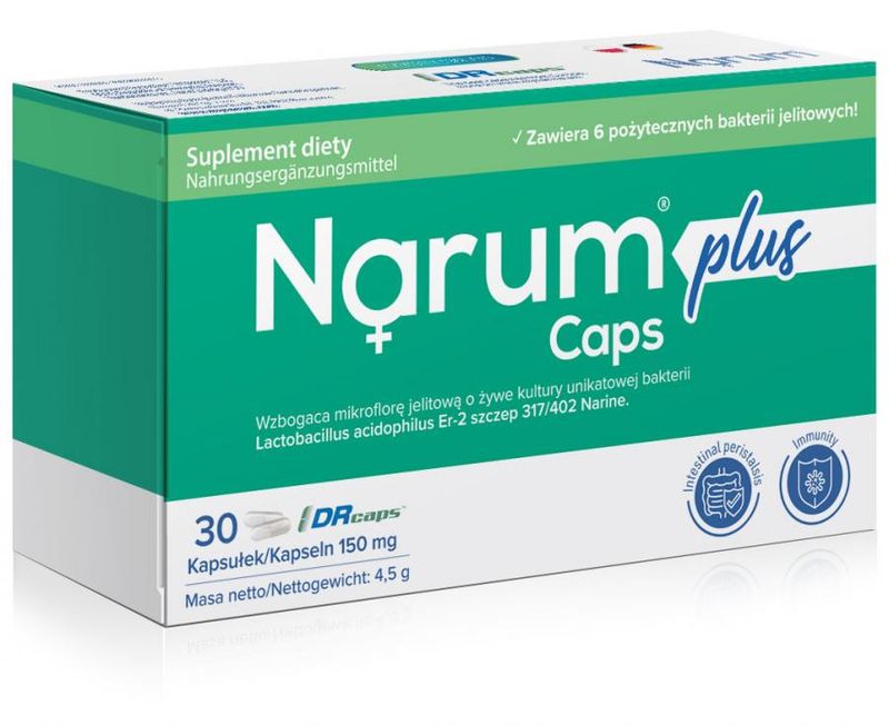 Narum Plus PRAWIDŁOWA PERYSTALTYKA JELIT