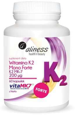 Witamina K2 MK-7 Mono FORTE Aliness