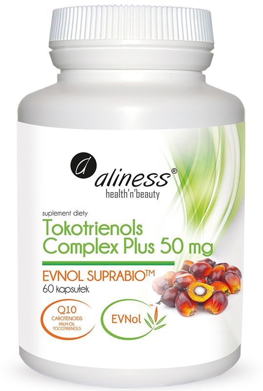 Tokotrienols Complex PLUS 50 mg EVNOL SUPRABIO Witamina E