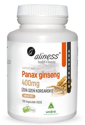 Panax GINSENG 400mg Aliness