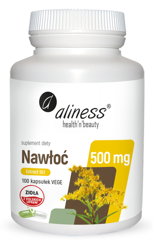 Nawłoć (Solidago virgaurea L) ekstrakt 10:1 500mg