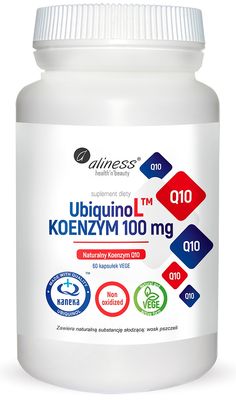 UBICHINOL Koenzym Q10 100mg Aliness Ubiquinol