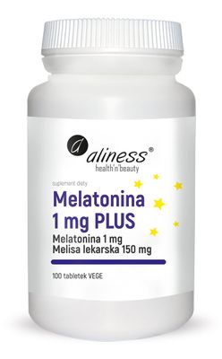 Melatonina 1 mg PLUS Aliness