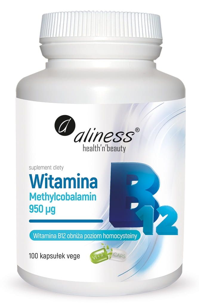 Witamina B12 Methylcobalamin 950µg x 100 kaps.