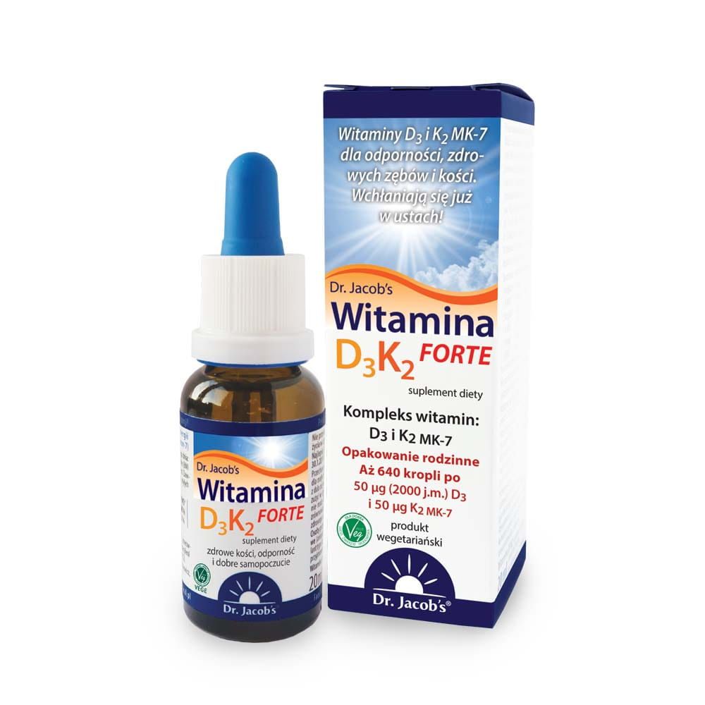 Witamina D3K2 FORTE Dr. Jacobs