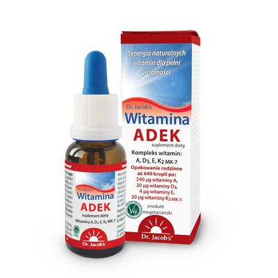ADEK krople Witamina Dr Jacobs