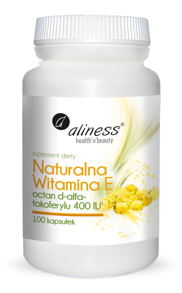 Naturalna Witamina E 400 IU Aliness