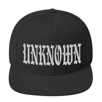 Unknown Hardstyle Snapback Hat