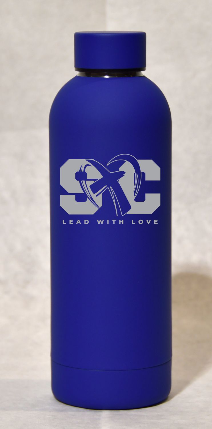 Rubber Coated 500ml Water Bottle