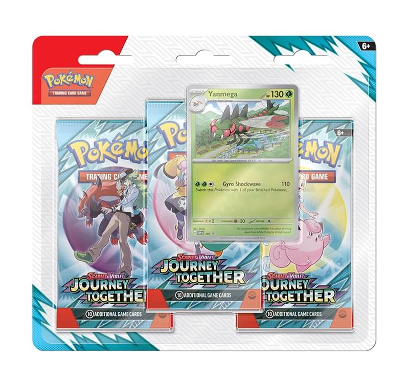 Pokemon: Scarlet &amp; Violet - Journey Together [Triple Blister] Random