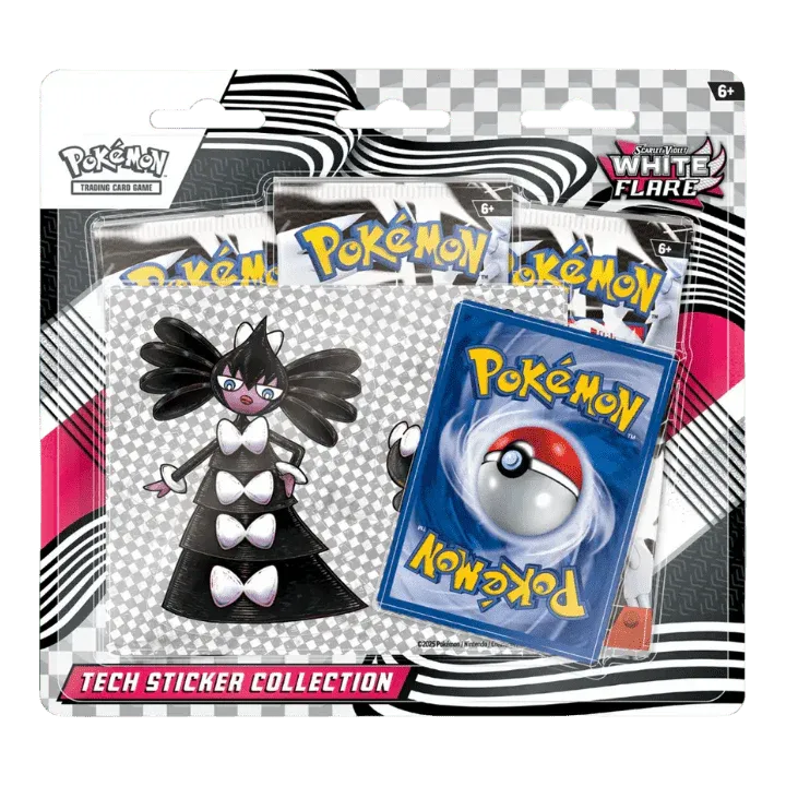 Pokemon: Scarlet &amp; Violet - White Flare [Tech Sticker Collection]