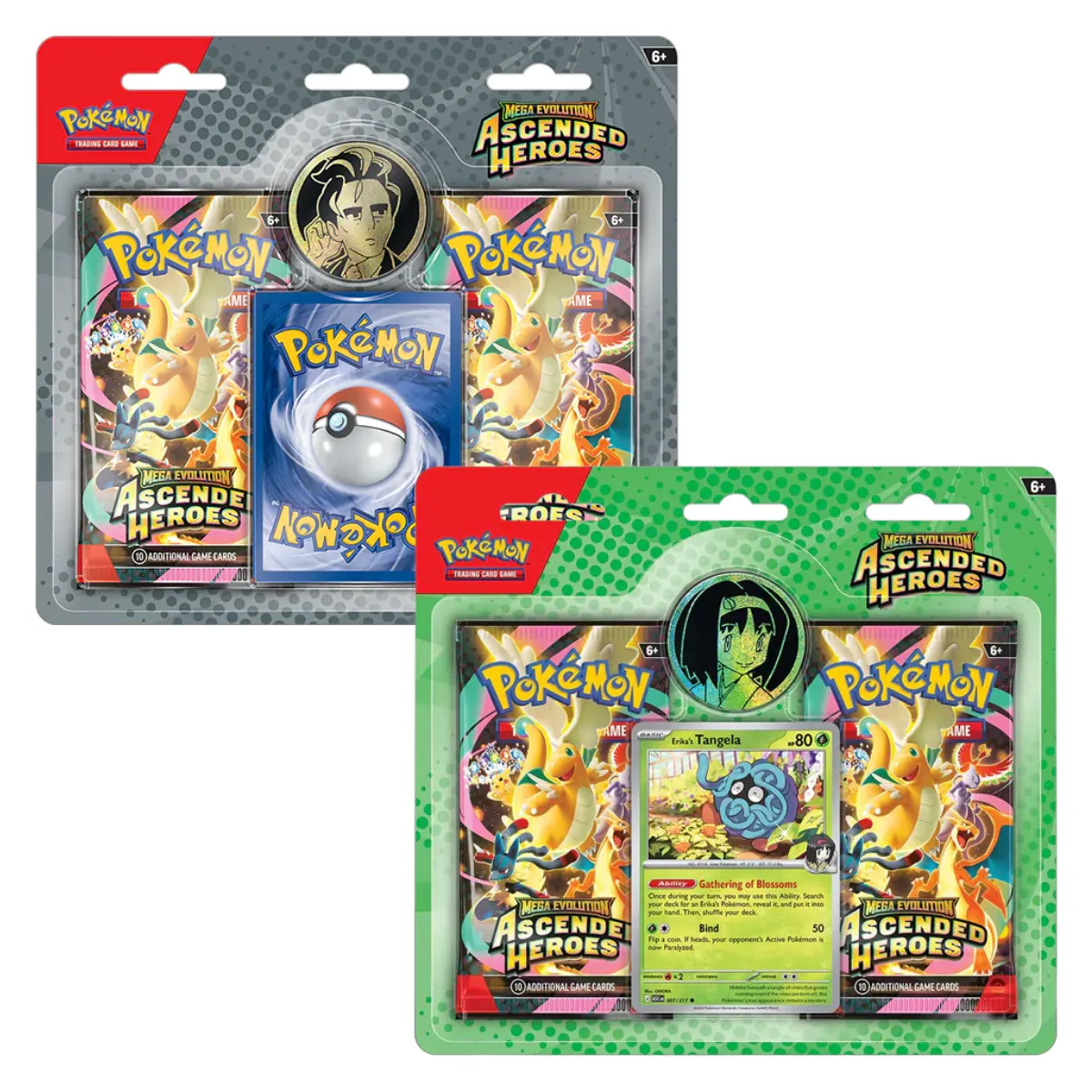Pokemon: Mega Evolutions - Ascended Heroes 2-Pack Blister