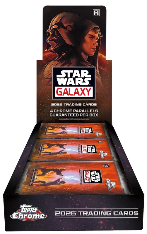 ​2025 Topps Star Wars Chrome Galaxy Hobby Box